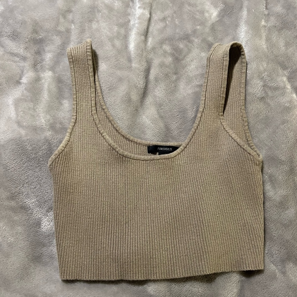 Women's Ribbed Tank Top - Picture 2 of 4